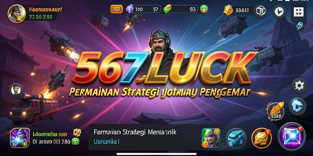 Tangkapan layar 567LUCK memperlihatkan suasana permainan strategi yang mengasah otak.