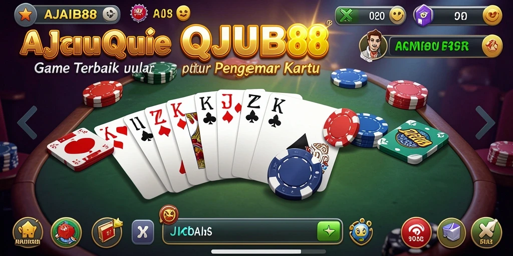 Tampilan gameplay QiuQiu yang seru di AJAIB88.
