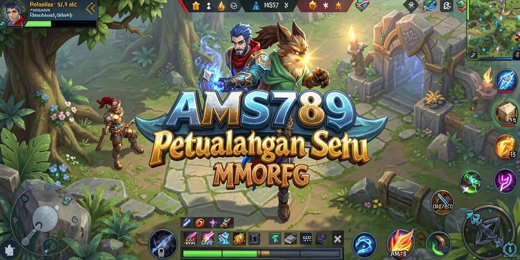 Gameplay seru di AMS789 yang menampilkan pertarungan dan eksplorasi.
