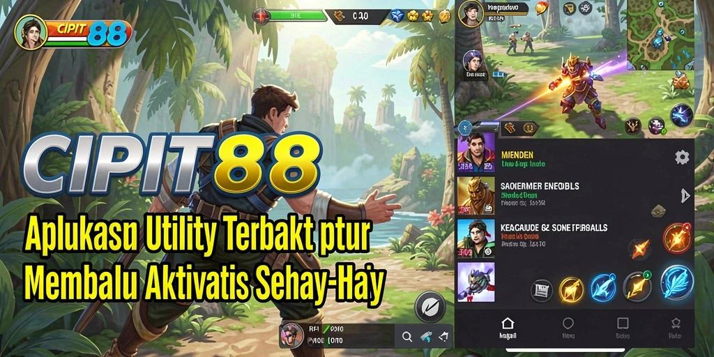 Tampilan antarmuka sederhana dan fungsional dari CIPIT88.