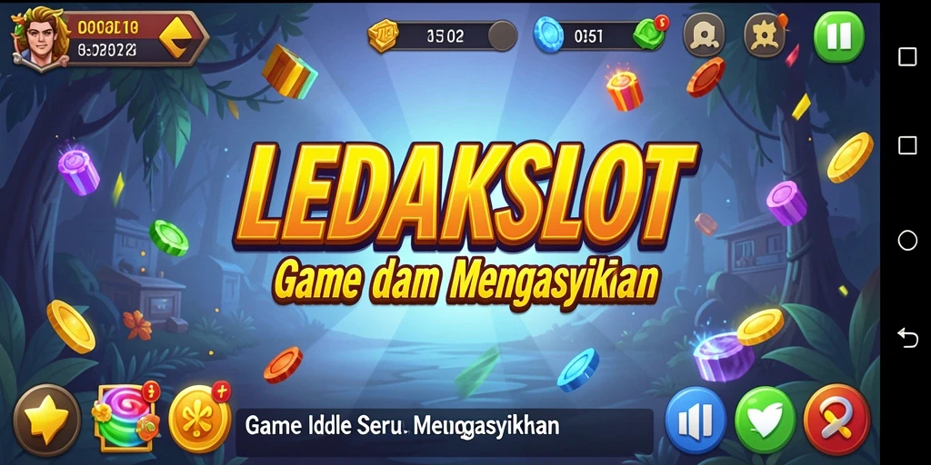 Screenshot gameplay <strong>LEDAKSLOT</strong> yang menunjukkan aksi permainan Idle yang menarik.
