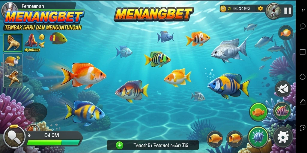 Tangkapan layar dari gameplay Tembak Ikan MENANGBET yang seru dan menantang.