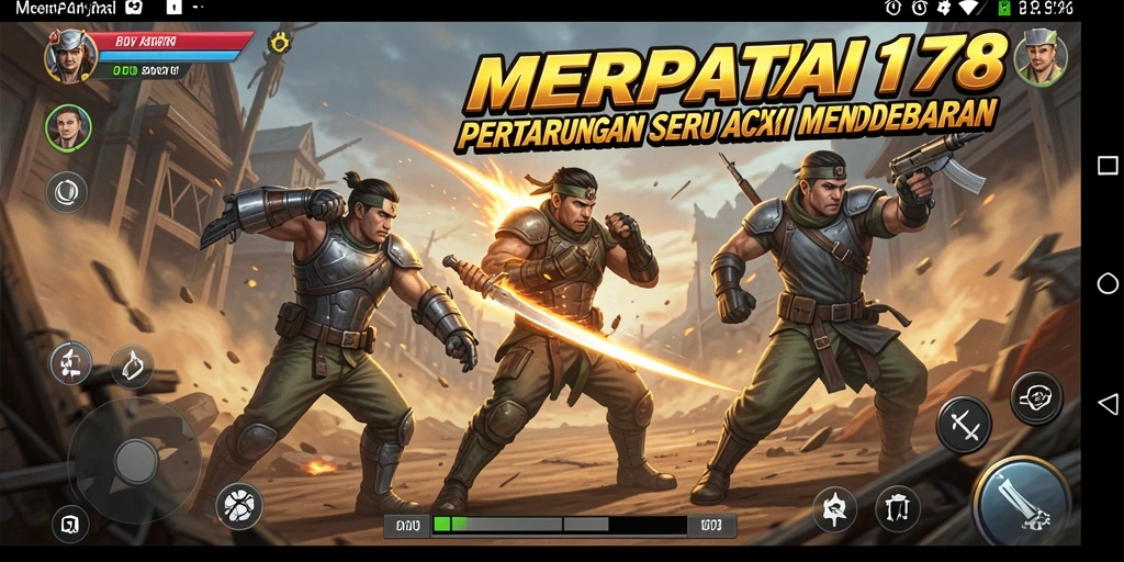 Tampilan gameplay MERPATI178 yang penuh aksi dan seru.