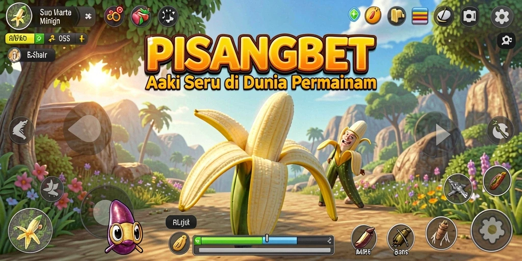 Tampilan gameplay PISANGBET yang penuh aksi dan seru.