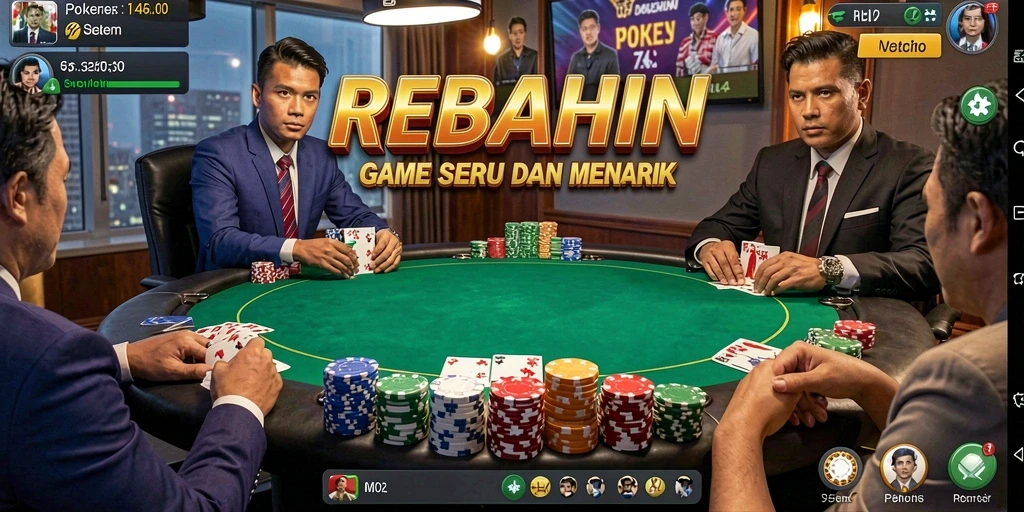 Tampilan langsung gameplay seru di REBAHIN.