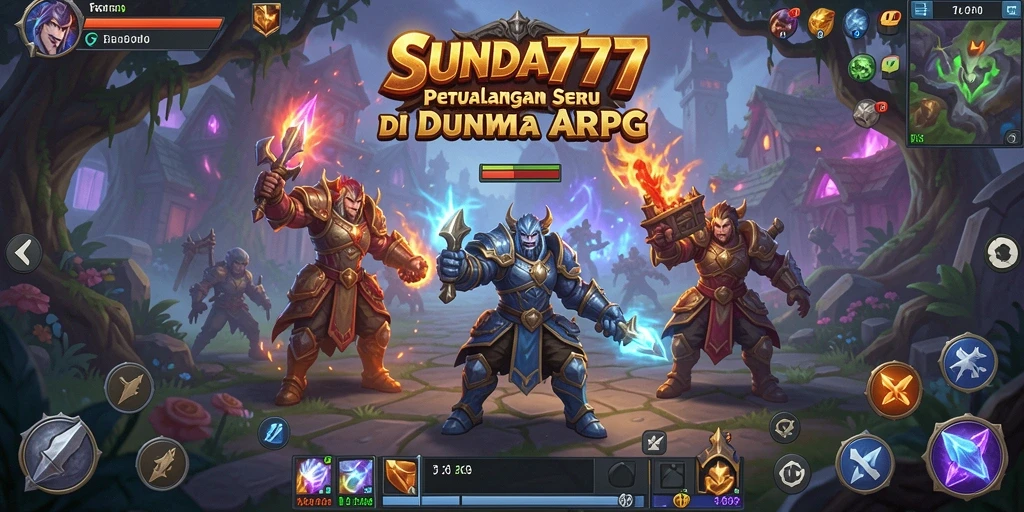 Tampilan gameplay SUNDA777 yang seru dan mendebarkan dalam dunia ARPG.
